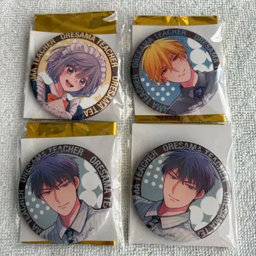 오레티 카페 캔뱃지 마후유 타카오미 하야사카