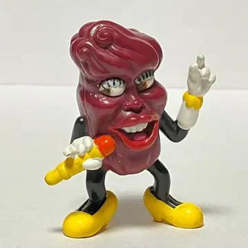 캘리포니아 레이즌 피규어 보컬 마이크 레어 빈티지