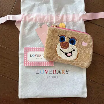 LOVERARY BY FEILER 동물 얼굴 파우치 페이러