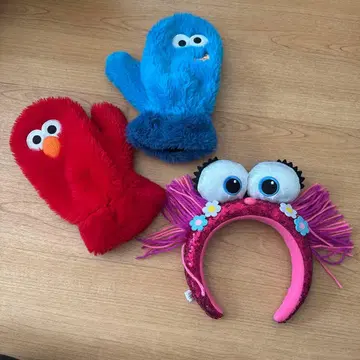 유니버셜 머리띠와 장갑 세트