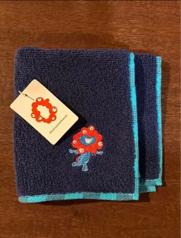 미야쿠미야쿠 타월 손수건 미니 타월 네이비 만박