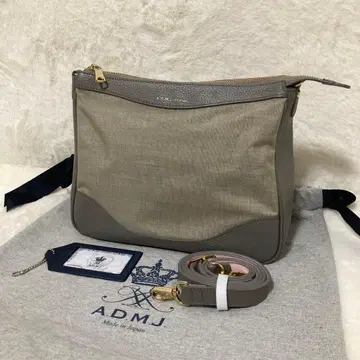 미사용 새상품 택 포함 ADMJ 에이디엠제이 그레이 숄더백