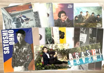 아라시 오노 사토시 클리어 파일 18장 아트 카드 2장