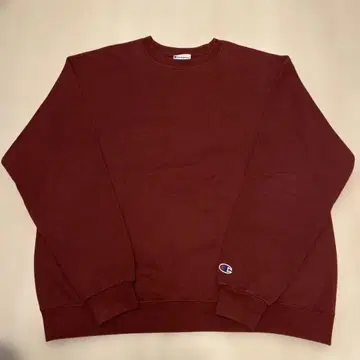 Champion 버건디 맨투맨 XL 남성용