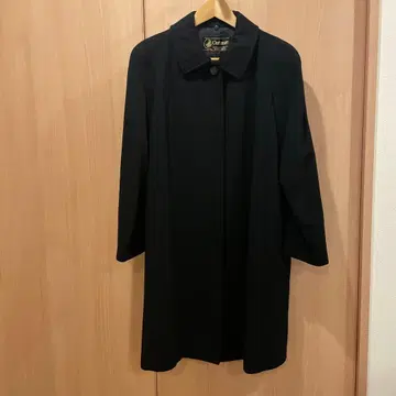 캐시미어 블랙 롱 코트