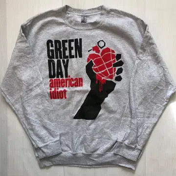 그린 데이 GREEN DAY M 속기모 밴딩 맨투맨 트레이닝복