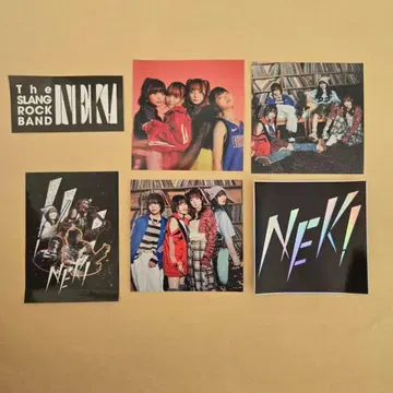 NEKI 락밴드 스티커 6개 세트