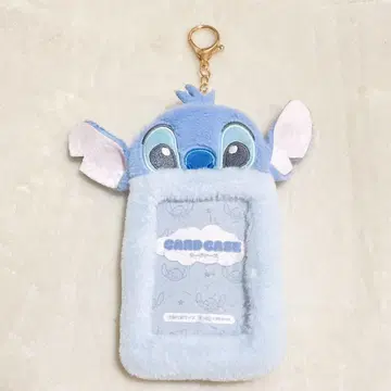 스티치 카드 홀더 복슬복슬 Key chein Fes