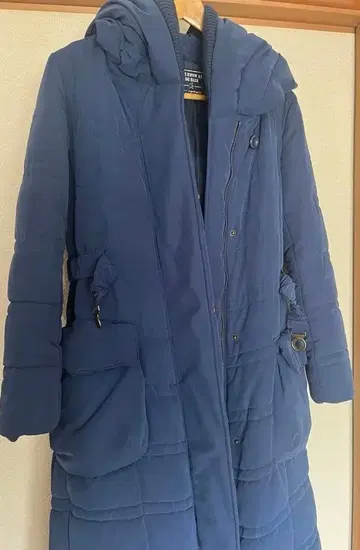 후드 부착 롱 코트 AS KNOW AS