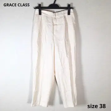 상태 좋음 GRACE CLASS 그레이스 클래스 하의 팬츠 라메 믹스
