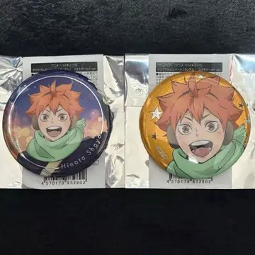 하이큐 요코하마 코스모 월드 요코하마 캔뱃지 히나타 쇼요