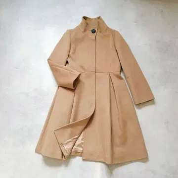 루일 에 부티크 백리본 핏&플레어 코트 A라인 코트