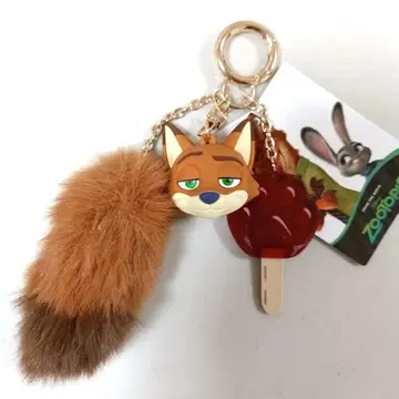 주토피아 닉 입체 참 시마무라 키링 키체인