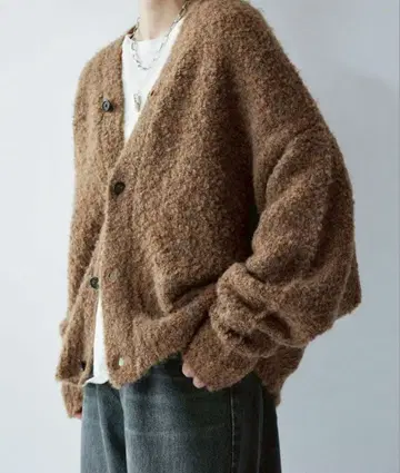 journal standard luxe 부클레 V넥 가디건