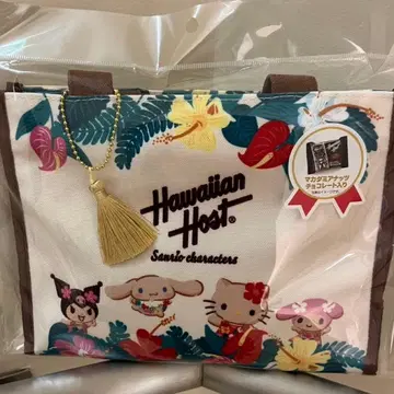 산리오 하와이안 호스 토트 백