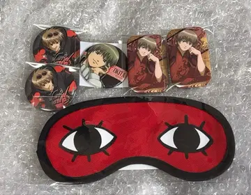 오키타 소고 묶음 판매 은혼 은혼 월드 스케이터 캔뱃지 오키타의 안대