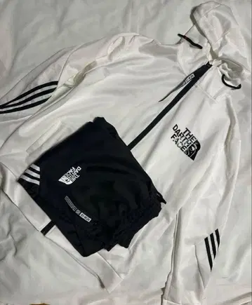 THE DARTH FACE 다스페이스 셋업 화이트 블랙 3XL