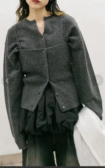 KBF 멀티 뷔스티에 SET 가디건