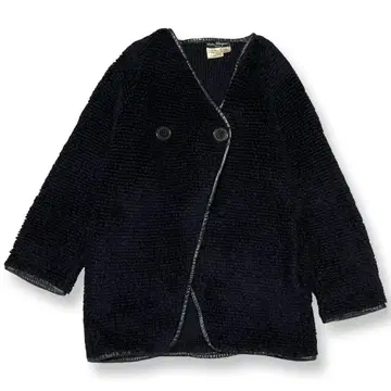 페라가모 가디건 모헤어 두툼한 여성용 이탈리아제 S