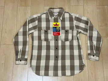 웨어하우스 WAREHOUSE 3104 플란넬 셔츠 사이즈 L USED품