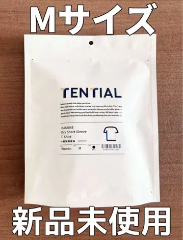 새상품 TENTIAL BAKUNE 여성용 반팔 M 사이즈