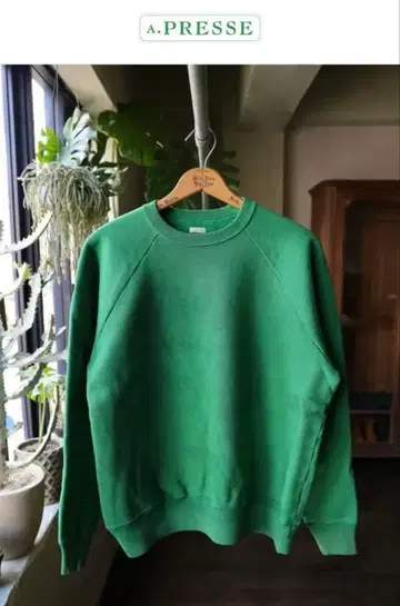25ss a.presse 아프레쎄 맨투맨 green 2