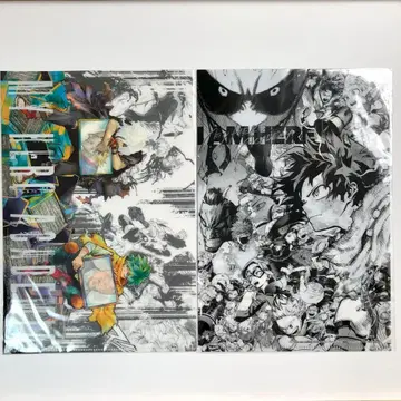 히로아카 점프 GIGA 부록 클리어 파일 최강 가샤 미도리야 시가라키