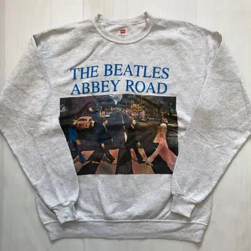 비틀즈 The Beatles 애비 로드 M 속기모 밴딩 맨투맨