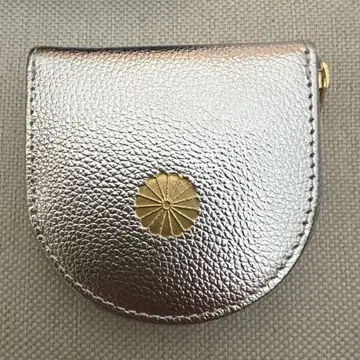 황궁 말발굽형 동전 지갑 코인 케이스 실버