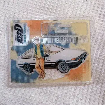 머리글자D 시게노 슈이치 원화전 트레이딩 아크릴 스탠드 후지와라 타쿠미