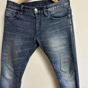 EMPORIOARMANI 스키니 데님 다크 블루