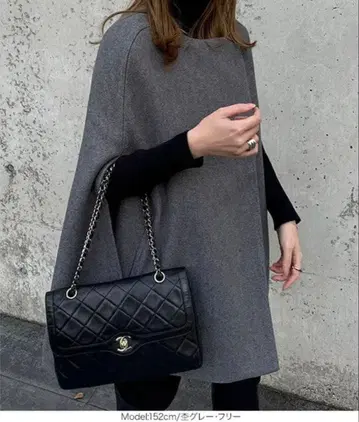 KOBE LETTUCE - 고베 레터스 판초 케이프 코트