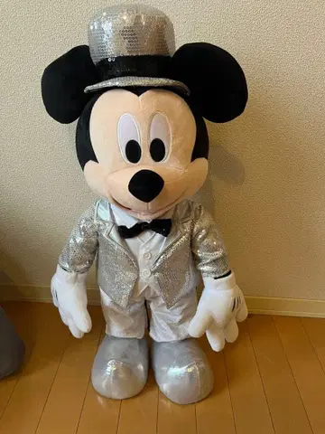 미키마우스 실버 턱시도 봉제 인형