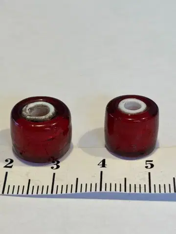 [ 베네치아 산 ] 특대형 피 농축 빨간색 화이트 하트 2알 세트