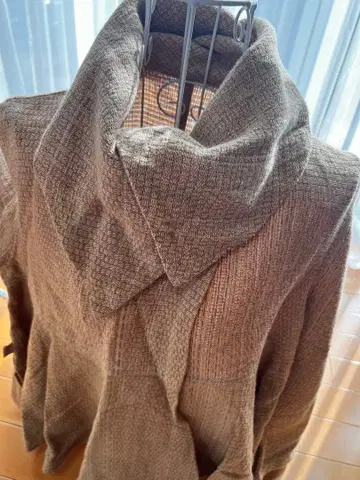 우사토 의류 겉옷 두꺼운 원단 블라우스 변형