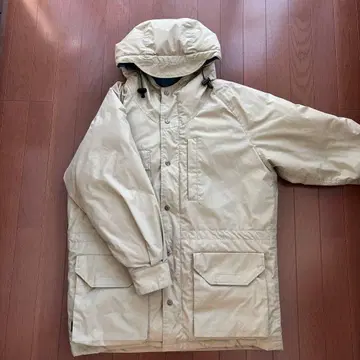 롱 코트, 미들 기장 다운 자켓 베이지