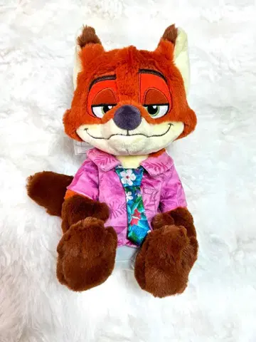 주토피아2 닉 포지 펜 케이스 봉제 인형 도쿄 디즈니 리조트