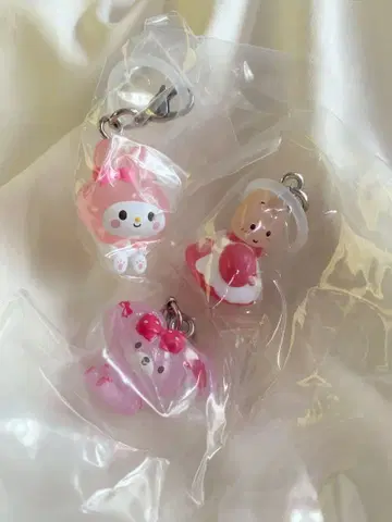 느긋한 메지루시 액세서리 마이멜로디 마론크림 본봉리본