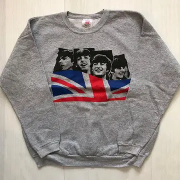 비틀즈 The Beatles L 속기모 밴딩 맨투맨 트레이닝복