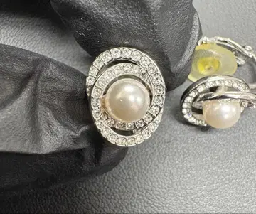 스와로브스키 펄 귀찌