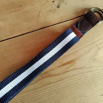 클럽 다이도 VAN 벨트 더블 링 스트라이프 캐주얼 가죽