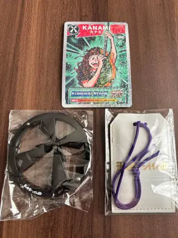 BAND-MAID 카라비너 KANAMI 카드 가죽 부적