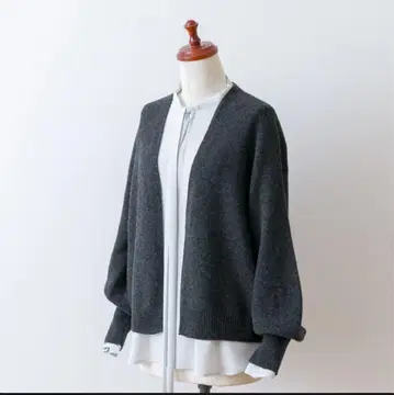 [ 거의 미사용 ] [ fruits of life ] 홀 가먼트 가디건