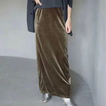 [ IENA SLOBE 이에나 로브 벨로아 스커트