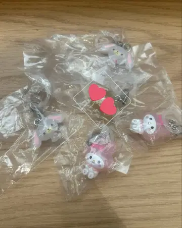 산리오 헐렁 메지루시 액세서리 시로 우사 마이멜로디