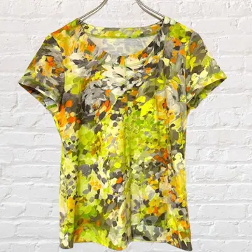 릴리안 버티 타이 다이 패턴 컬러풀 개성 있는 구제 의류 레트로 셔츠