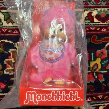 Monchhichi 핑크 봉제 인형 약 20cm