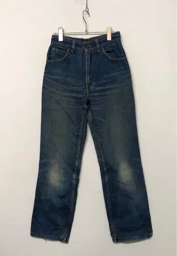 Levi's 여성용 일본산 빈티지 구제 의류 오렌지 탭 하이웨스트 데님