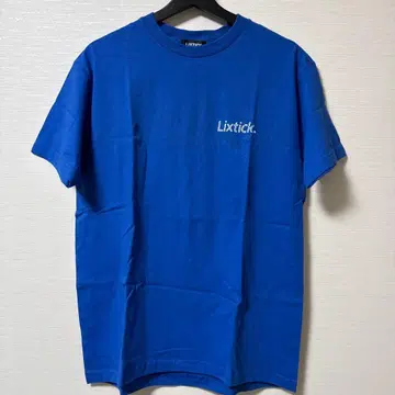 LIXTICK PEACE AMAZE T-SHIRT 파랑 티셔츠 M 사이즈