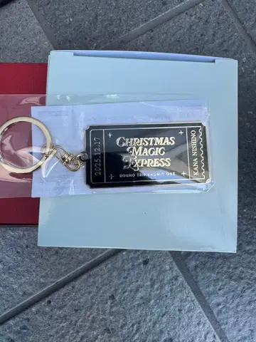 니시노 카나 christmasmagic 회장 한정판 티켓 키링